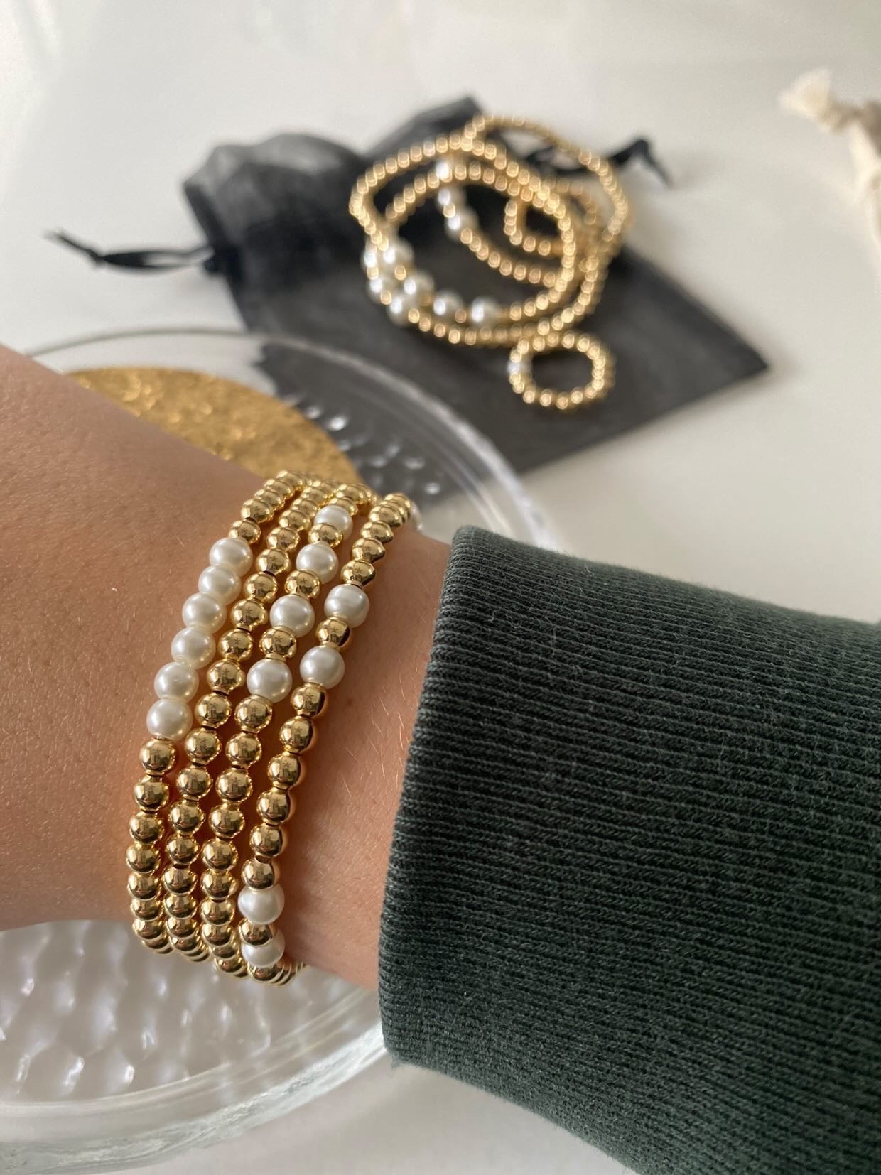 The Golden Pearls Mini Stack