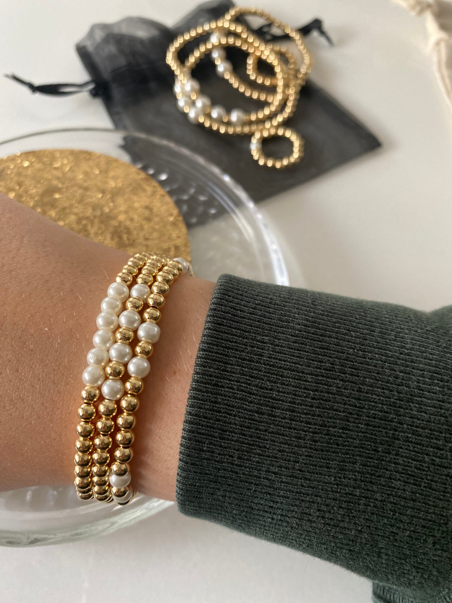 The Golden Pearls Mini Stack