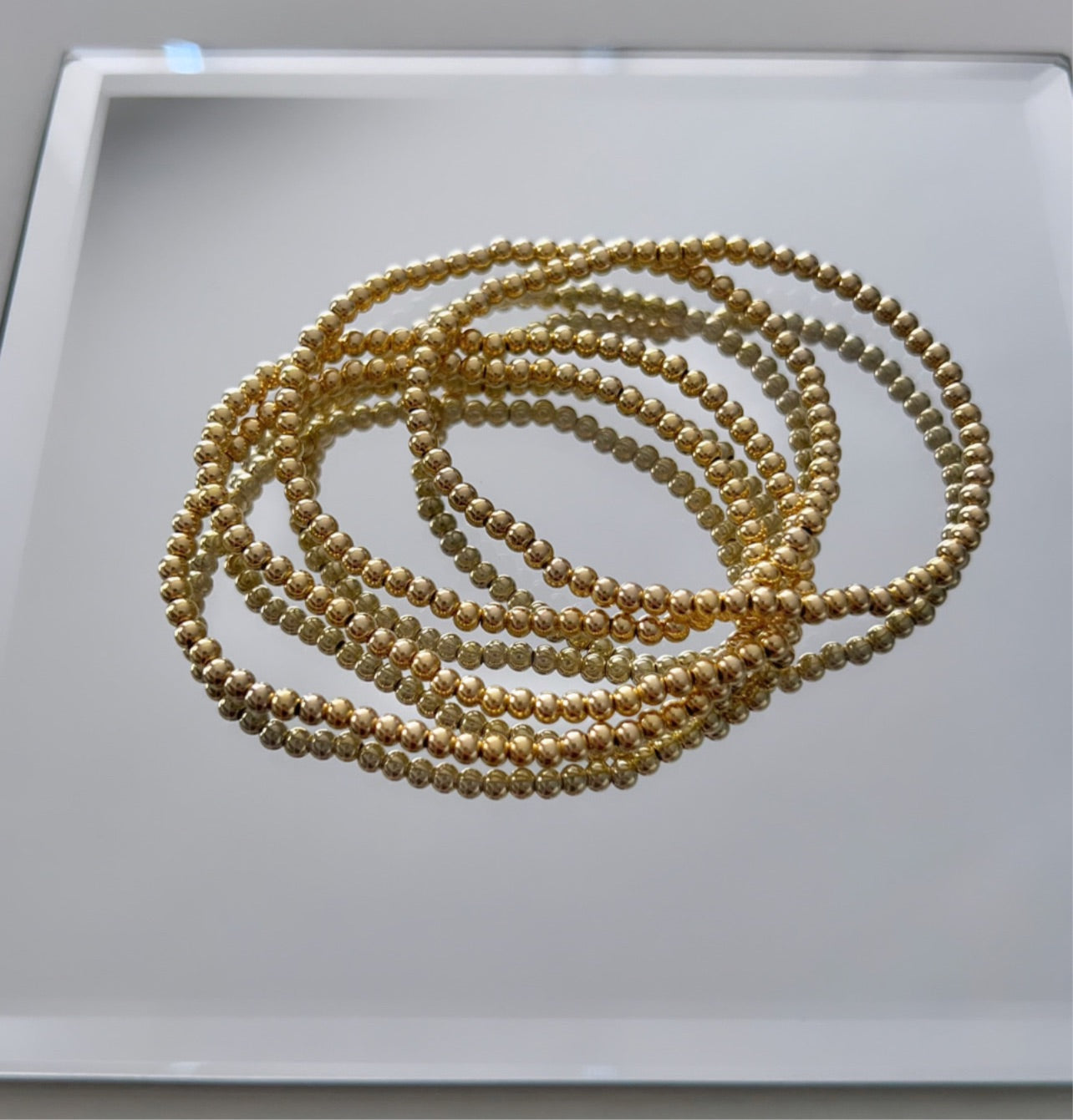 3mm Full Gold Bracelet