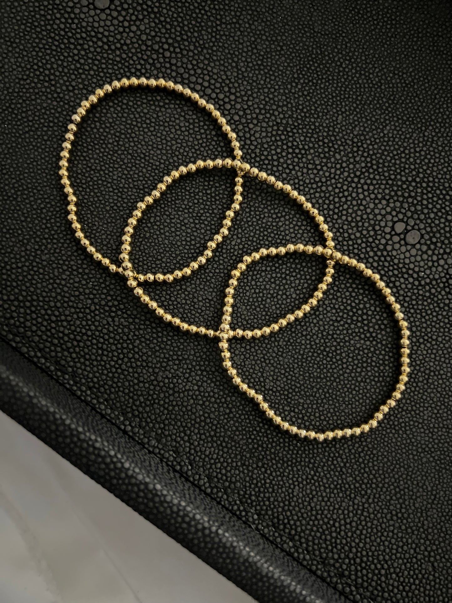 3mm Full Gold Bracelet